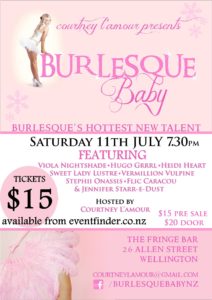 Burlesque Baby July poster
