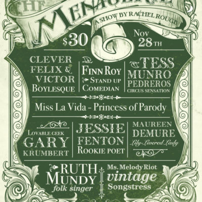 The Menaerie November 2015 Poster